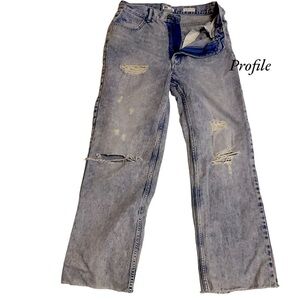 Profile Blue Denim Jean‎ High Rise Mom Size 13
